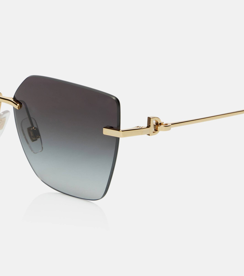 Dolce & Gabbana DG Flip cat-eye sunglasses outlook
