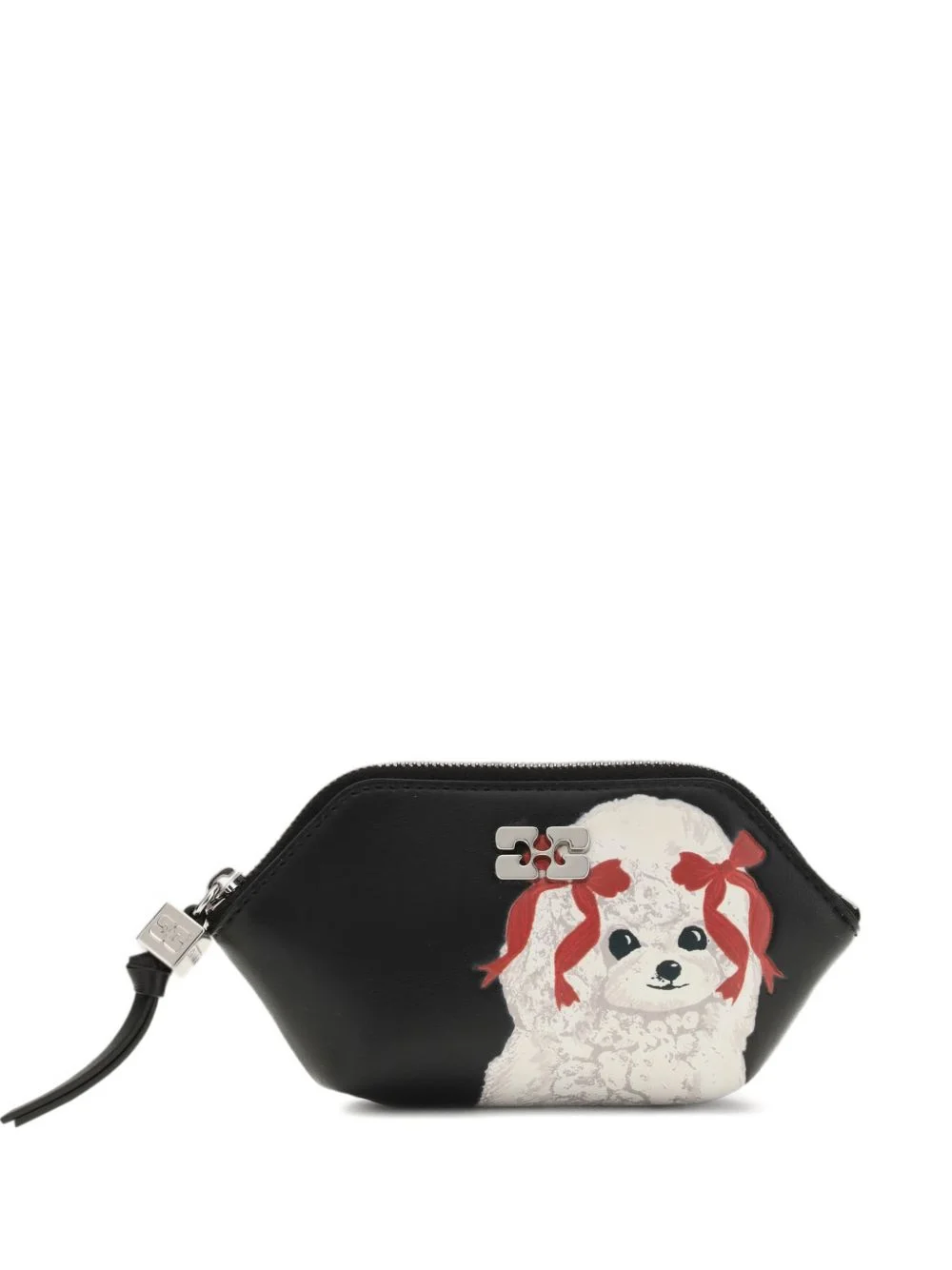 Bou poodle-print coin purse - 1