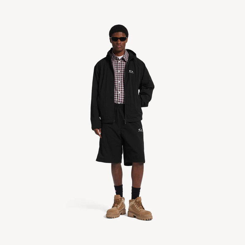 BALENCIAGA Men's Technical Tracksuit Jacket in Black outlook