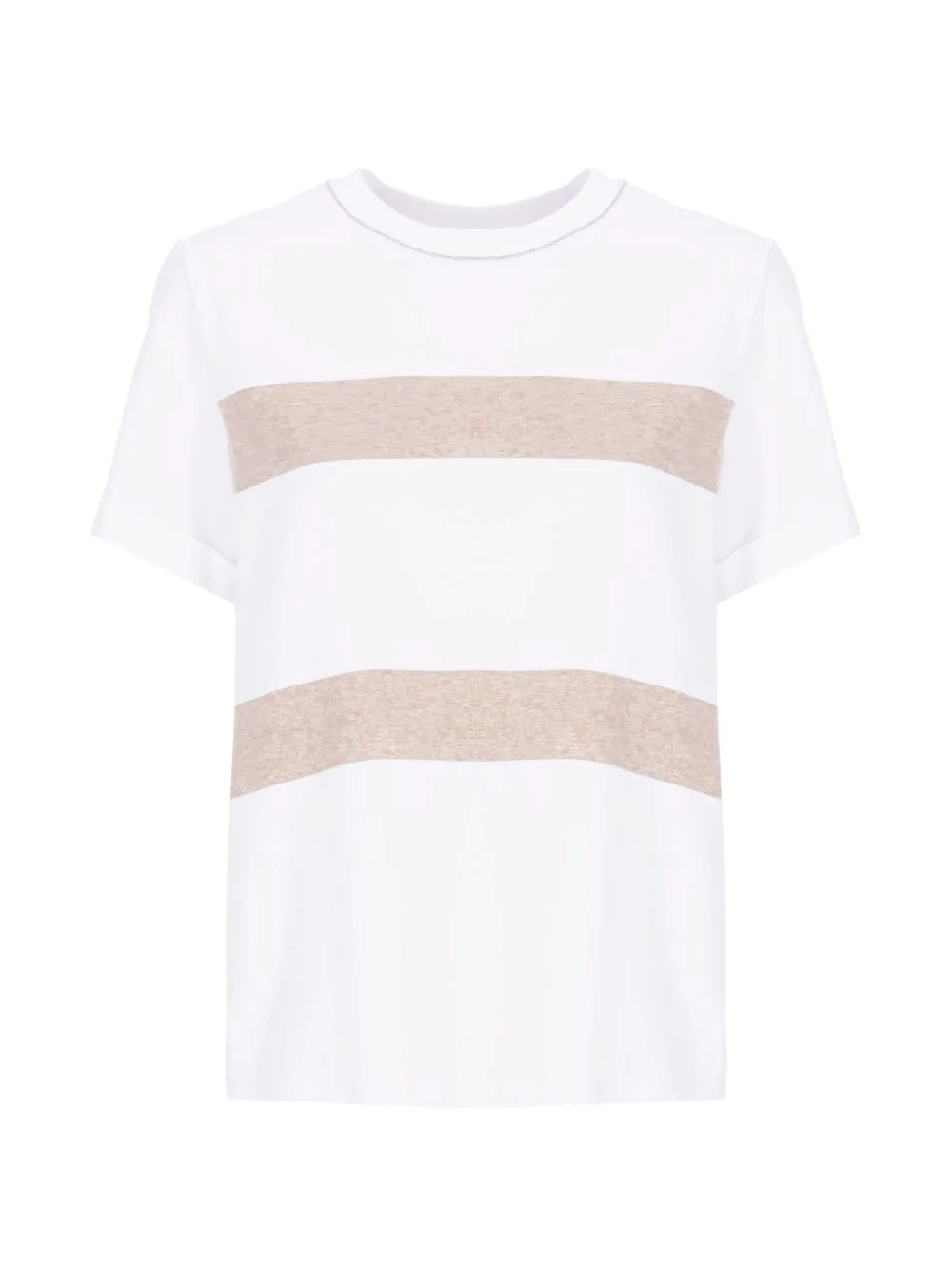 striped T-shirt - 1