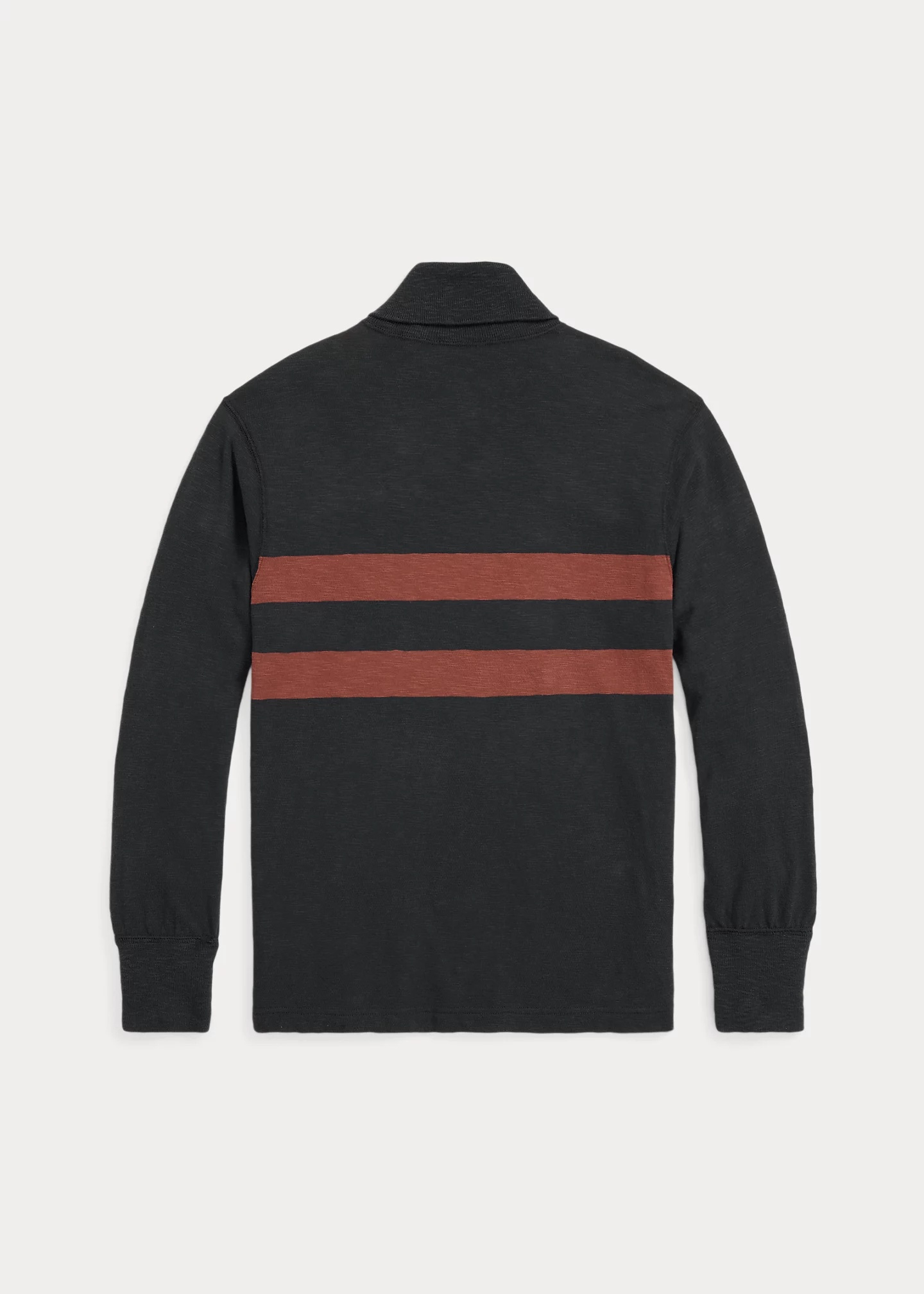 Striped Jersey Turtleneck - 2
