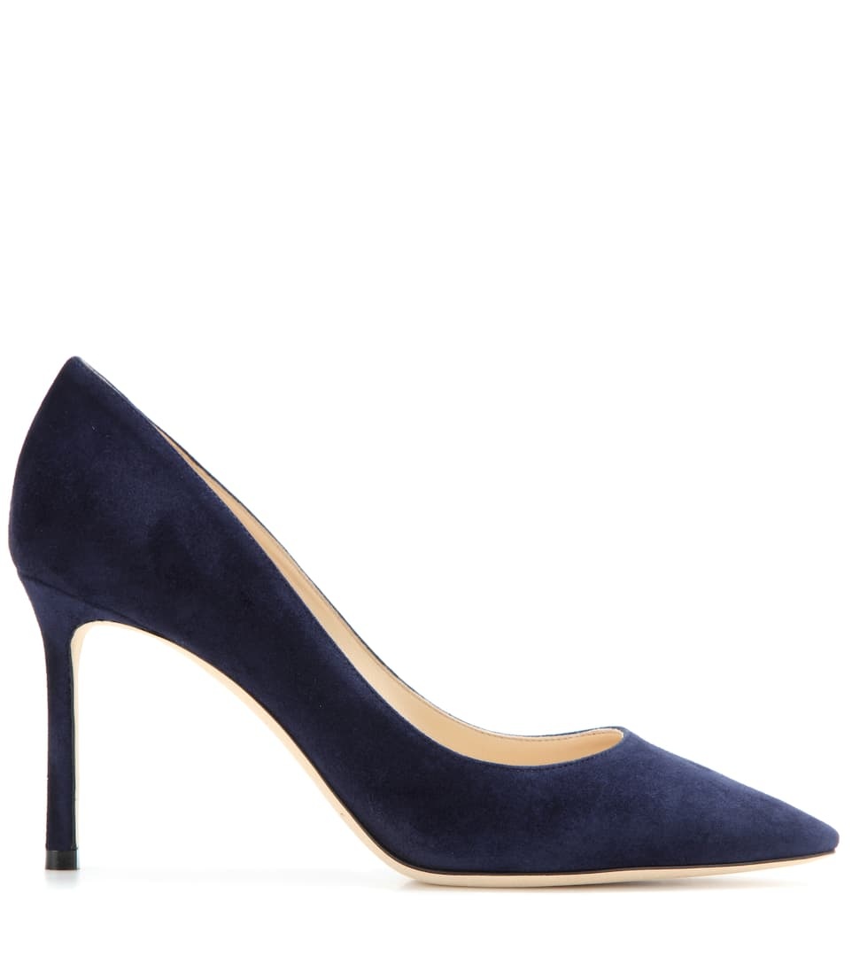 Romy 85 suede pumps - 4