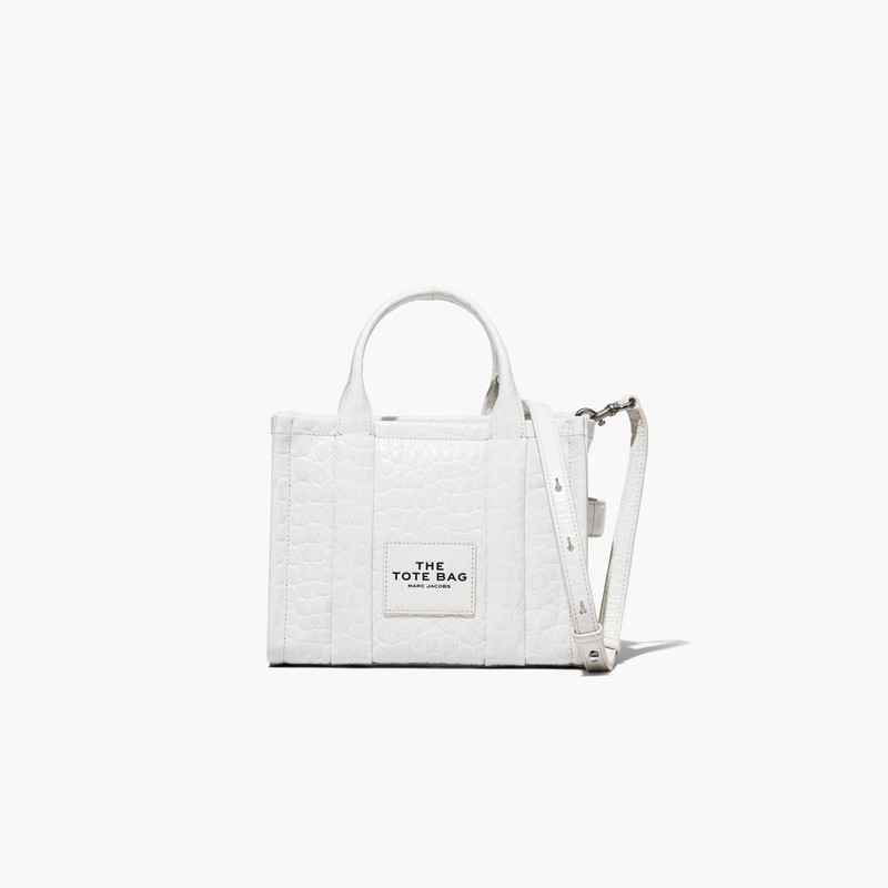 THE CROC-EMBOSSED MINI TOTE BAG - 1