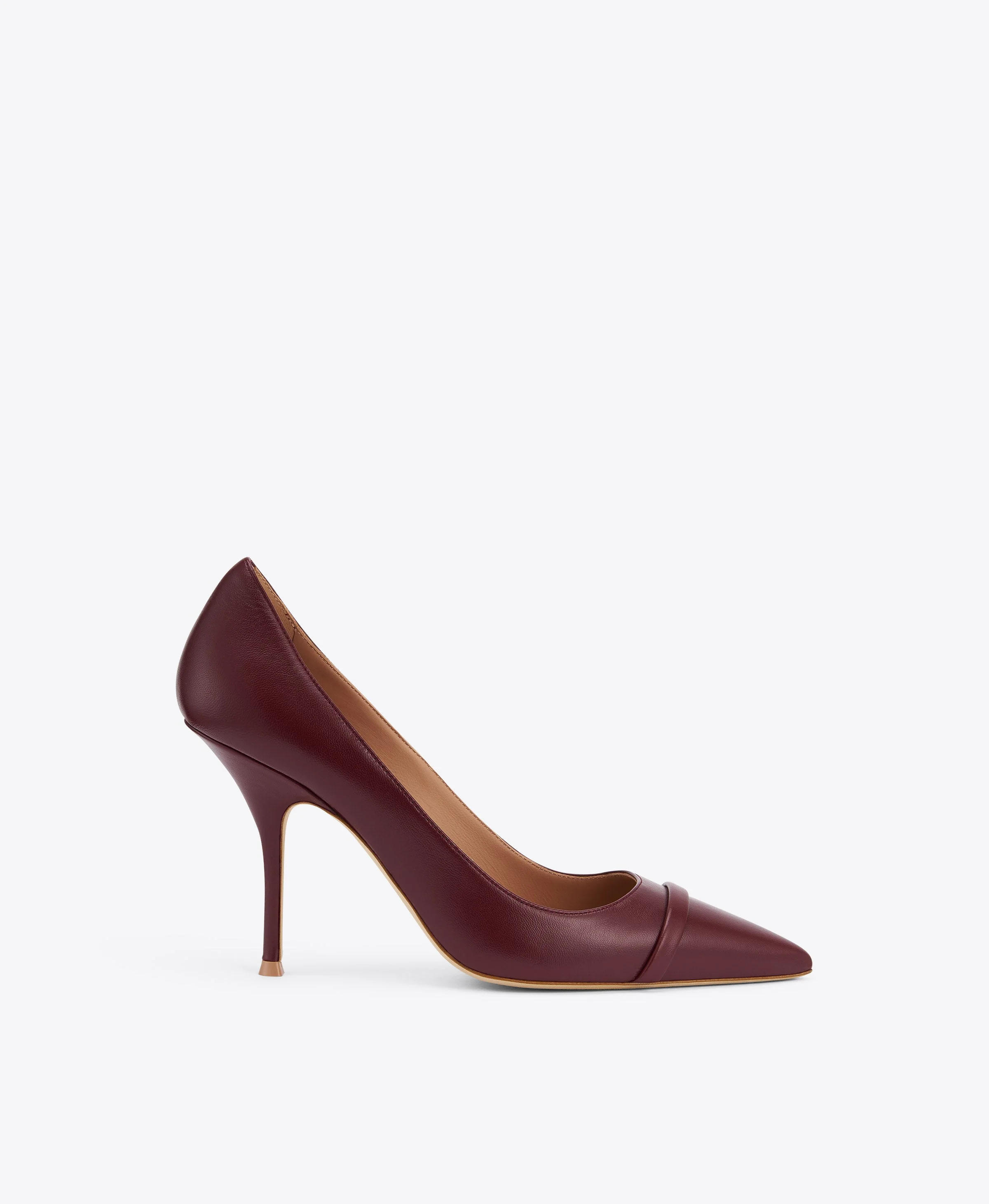 Nova 90 Red Leather Pumps - 1