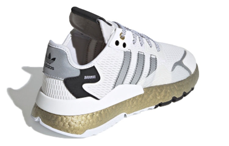 adidas Nite Jogger 'White Gold Metallic' FW6147 - 4