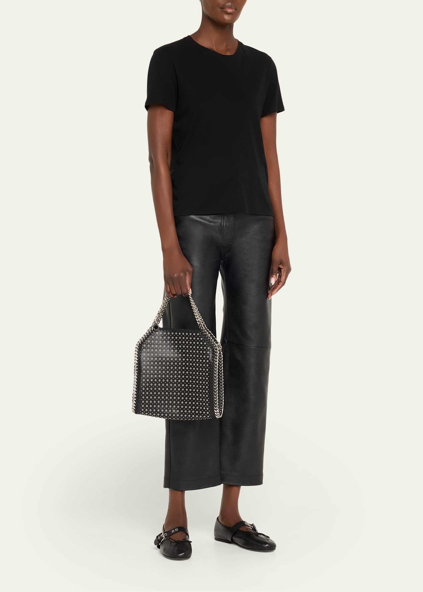 Falabella Metal Eyelet Mini Top-Handle Bag - 6