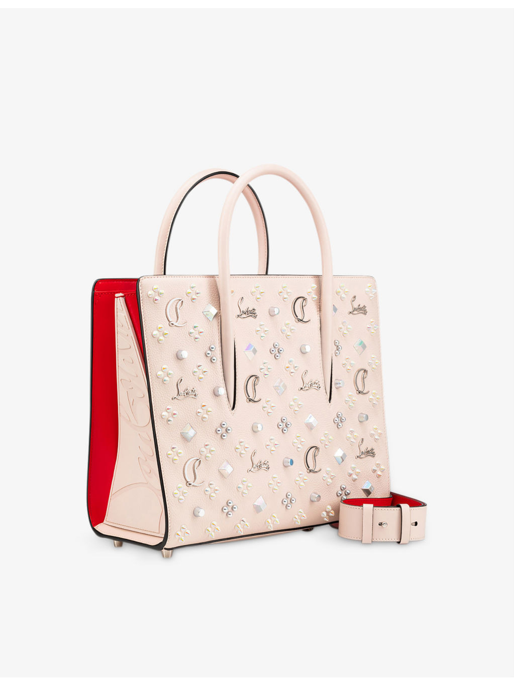 Paloma medium leather tote bag - 5