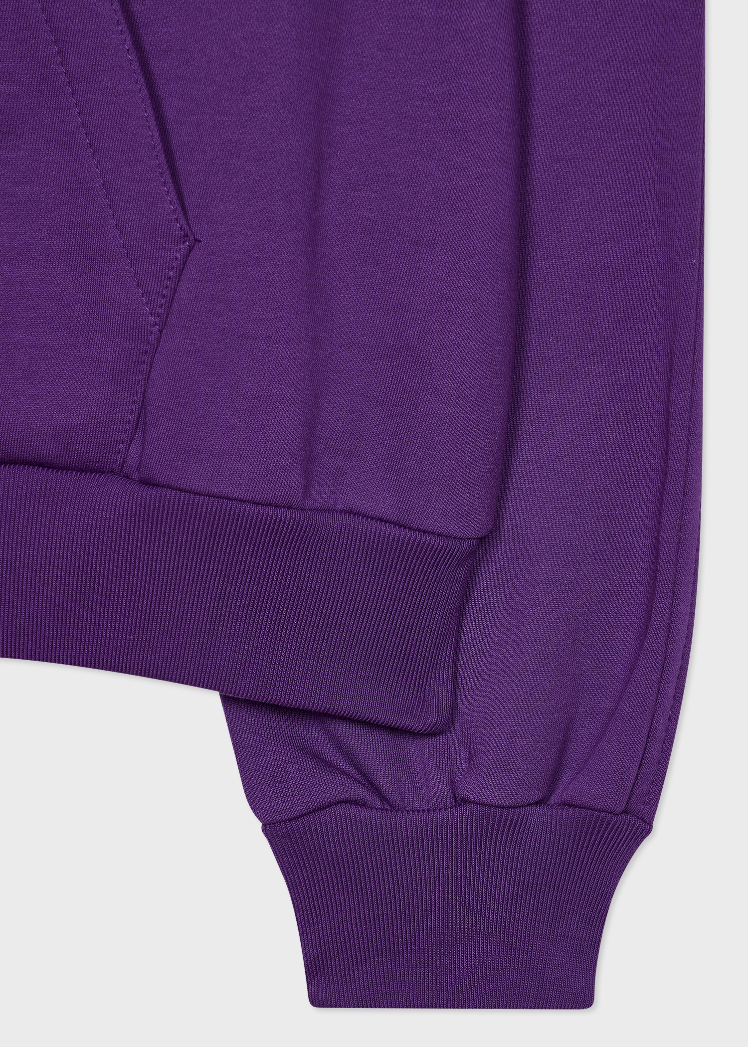 Women's Purple Zebra Logo Hoodie - 2