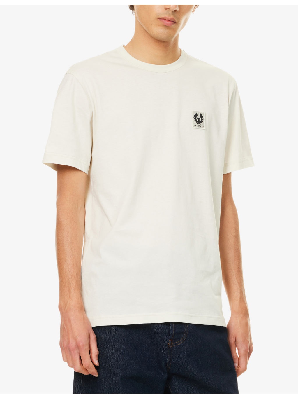 Brand-Patch Crewneck Cotton-Jersey T-Shirt - 3