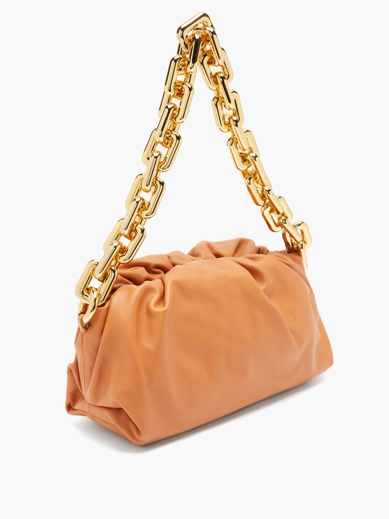 The Chain Pouch leather clutch bag - 3