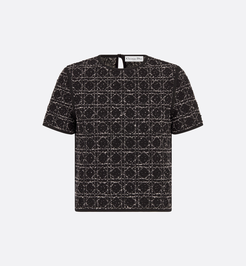 Macrocannage Short-Sleeved Top 1