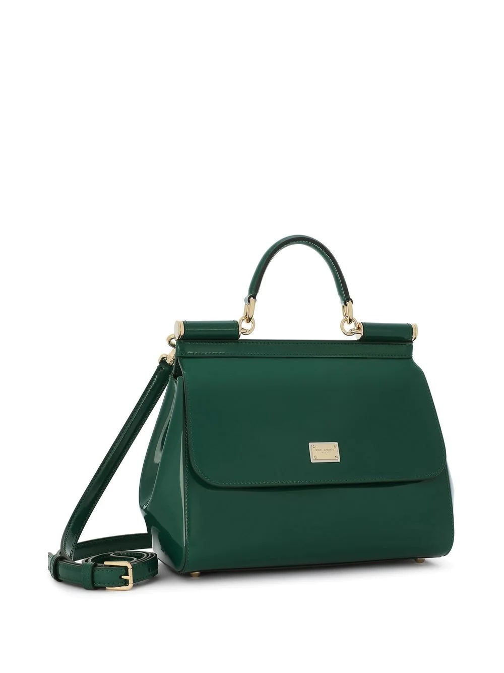 Sicily patent-leather tote bag - 3