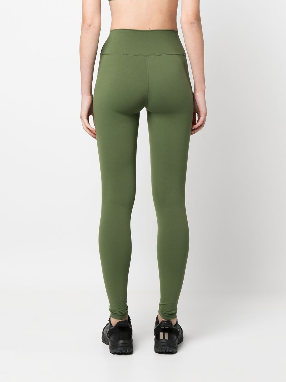 logo-print detail leggings - 4