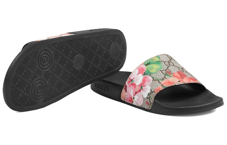 (WMNS) Gucci GG Supreme Slide 'Blooms' 408508-KU200-8919 - 6
