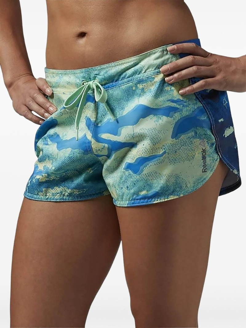 camouflage-print shorts 1