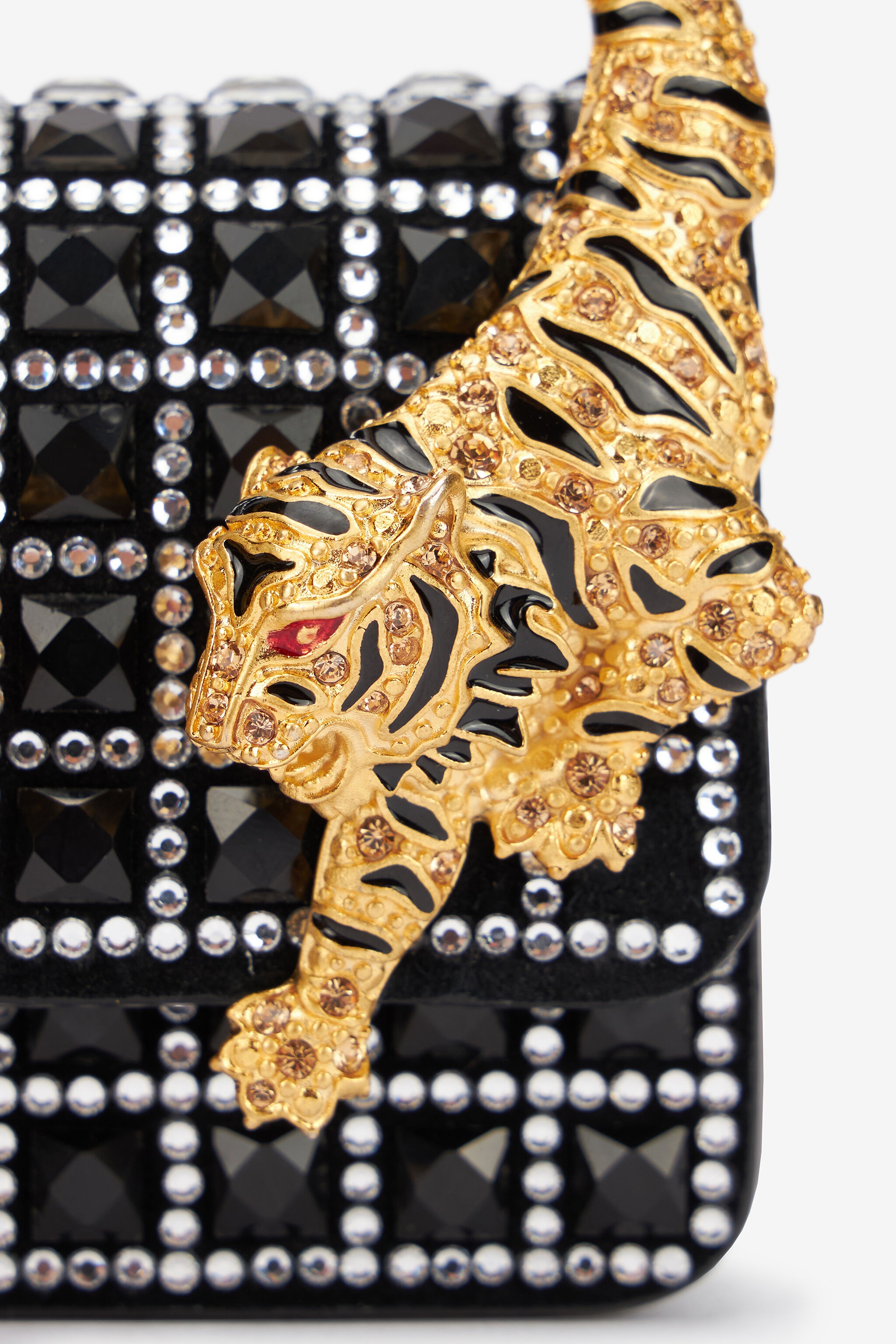 Roar Phone Case With Bejeweled Tigers - 4