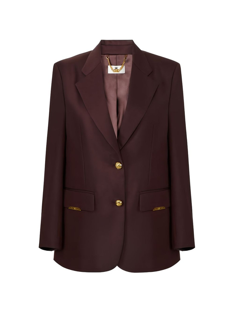 jewel-plaques single-breasted blazer 1