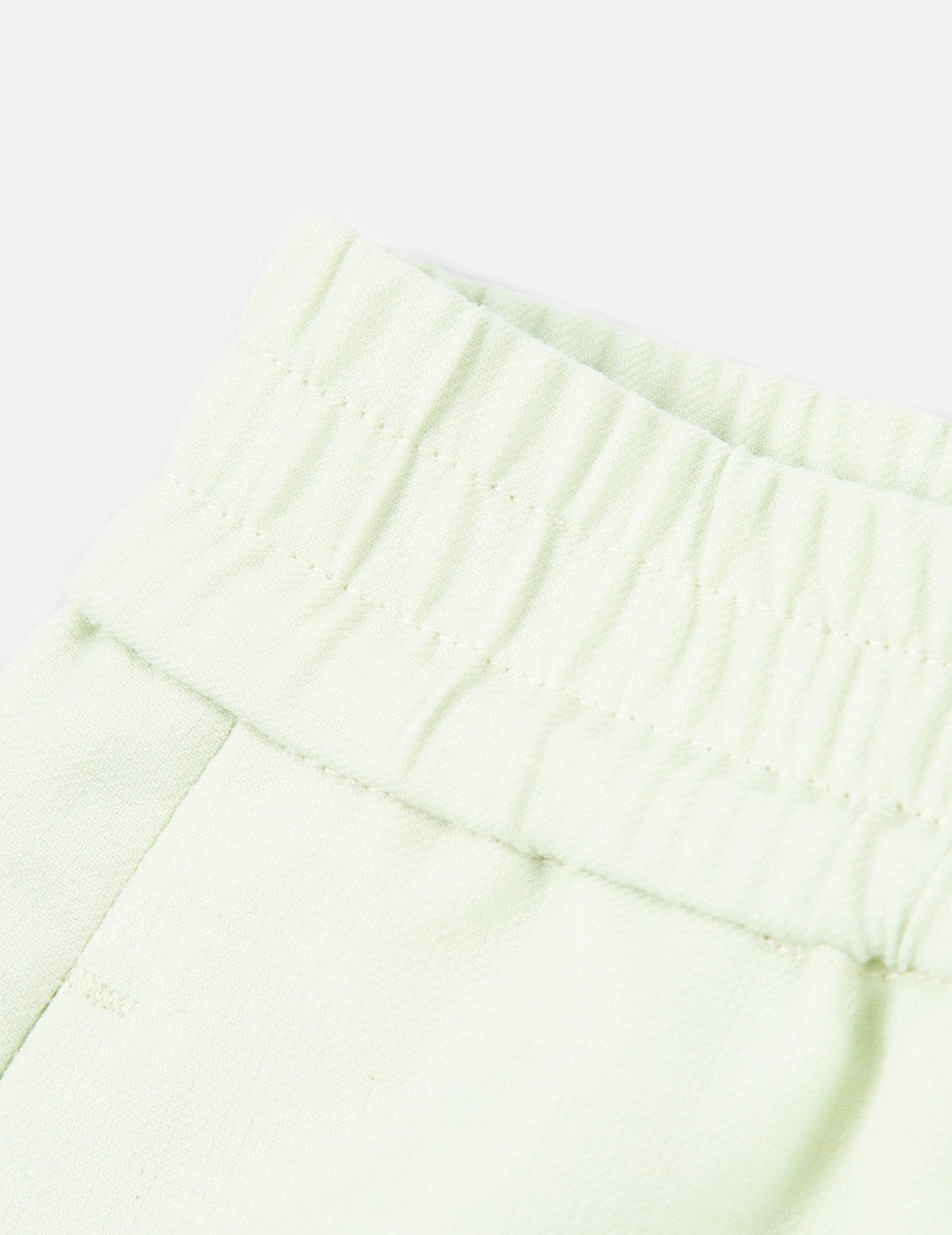 Slogan Embroidery Wool-blend Shorts - 9