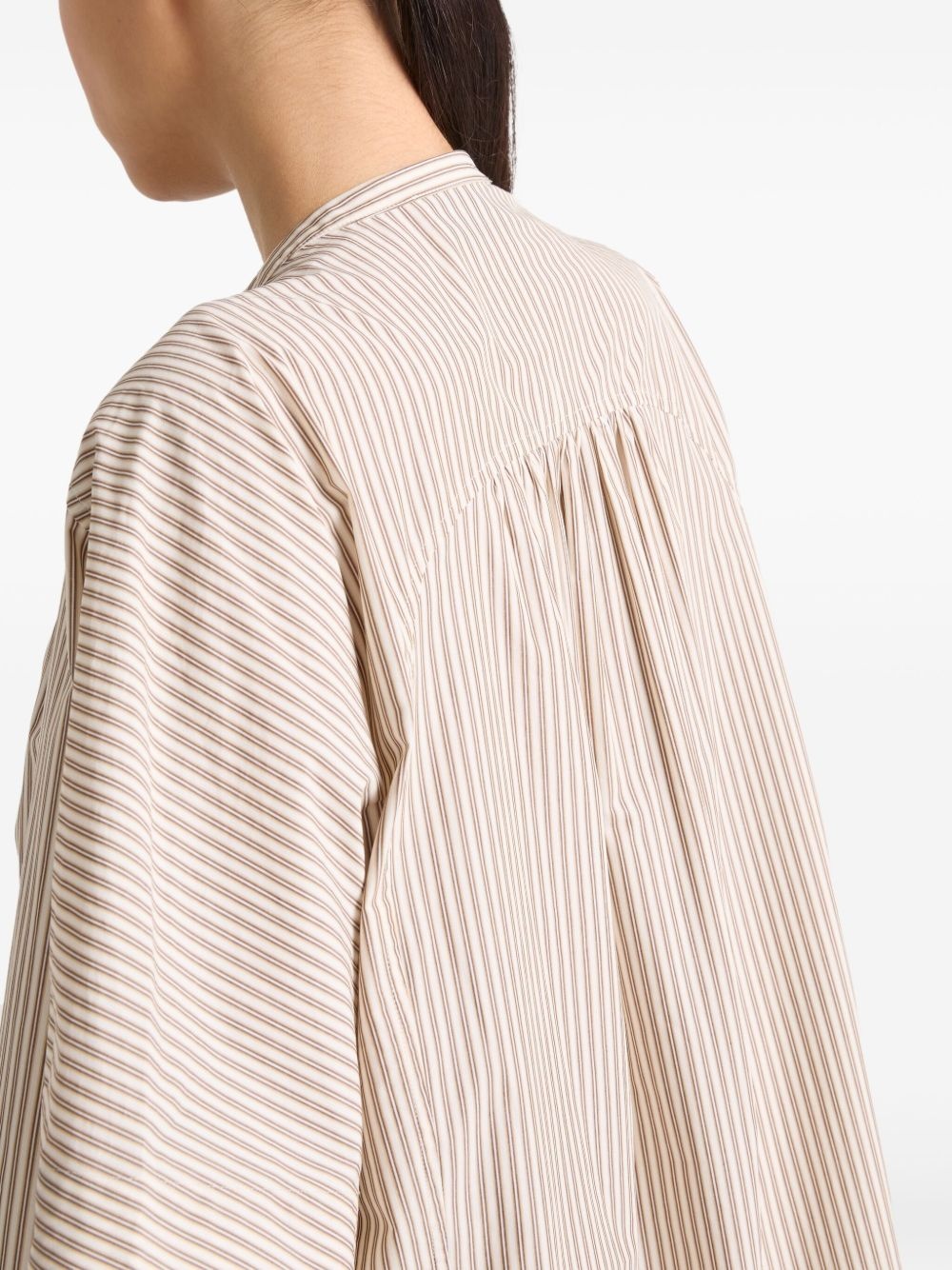 striped midi dress - 5