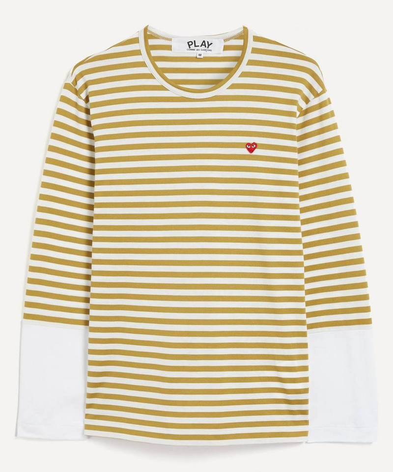 Striped Colour-Block T-Shirt - 1