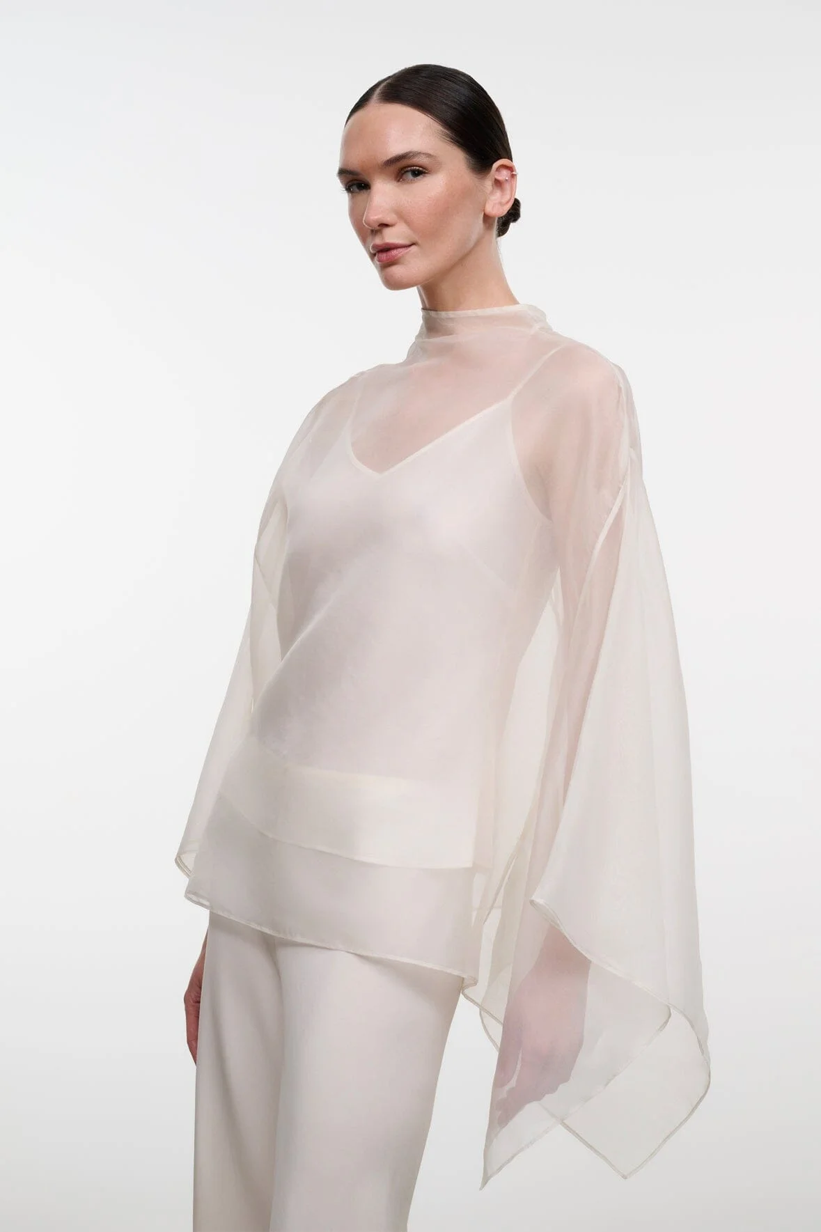 STAUD FIA TOP IVORY - 1