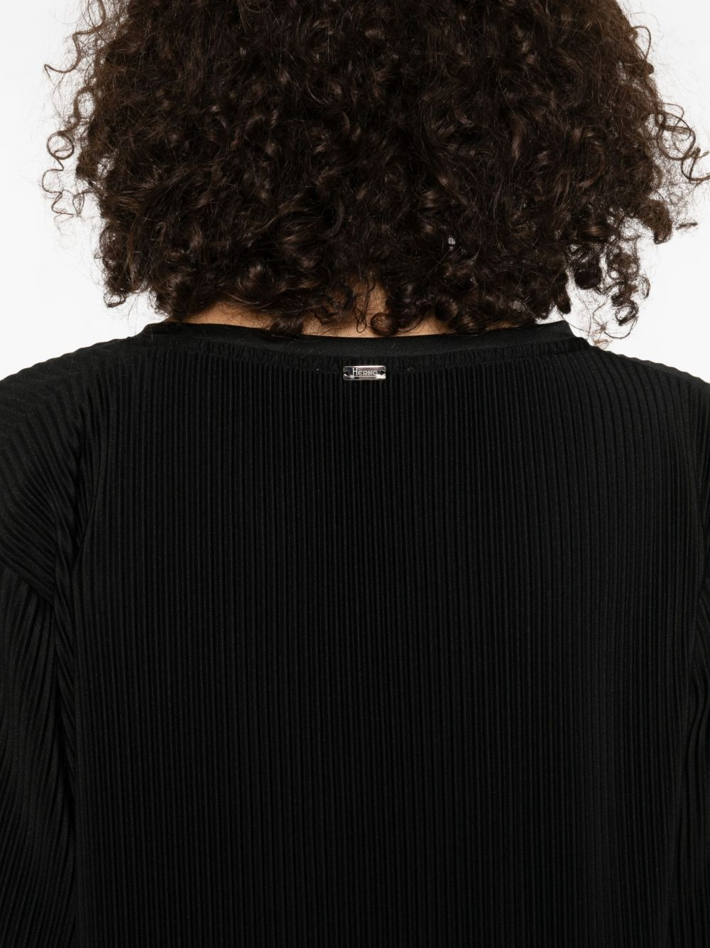 pleated short-sleeve T-shirt - 5