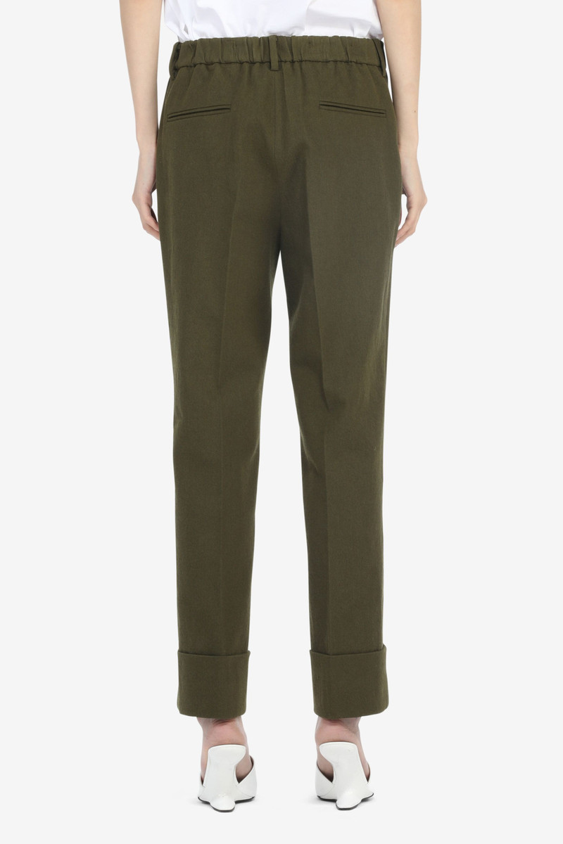 N°21 CROPPED STRAIGHT-LEG TROUSERS outlook