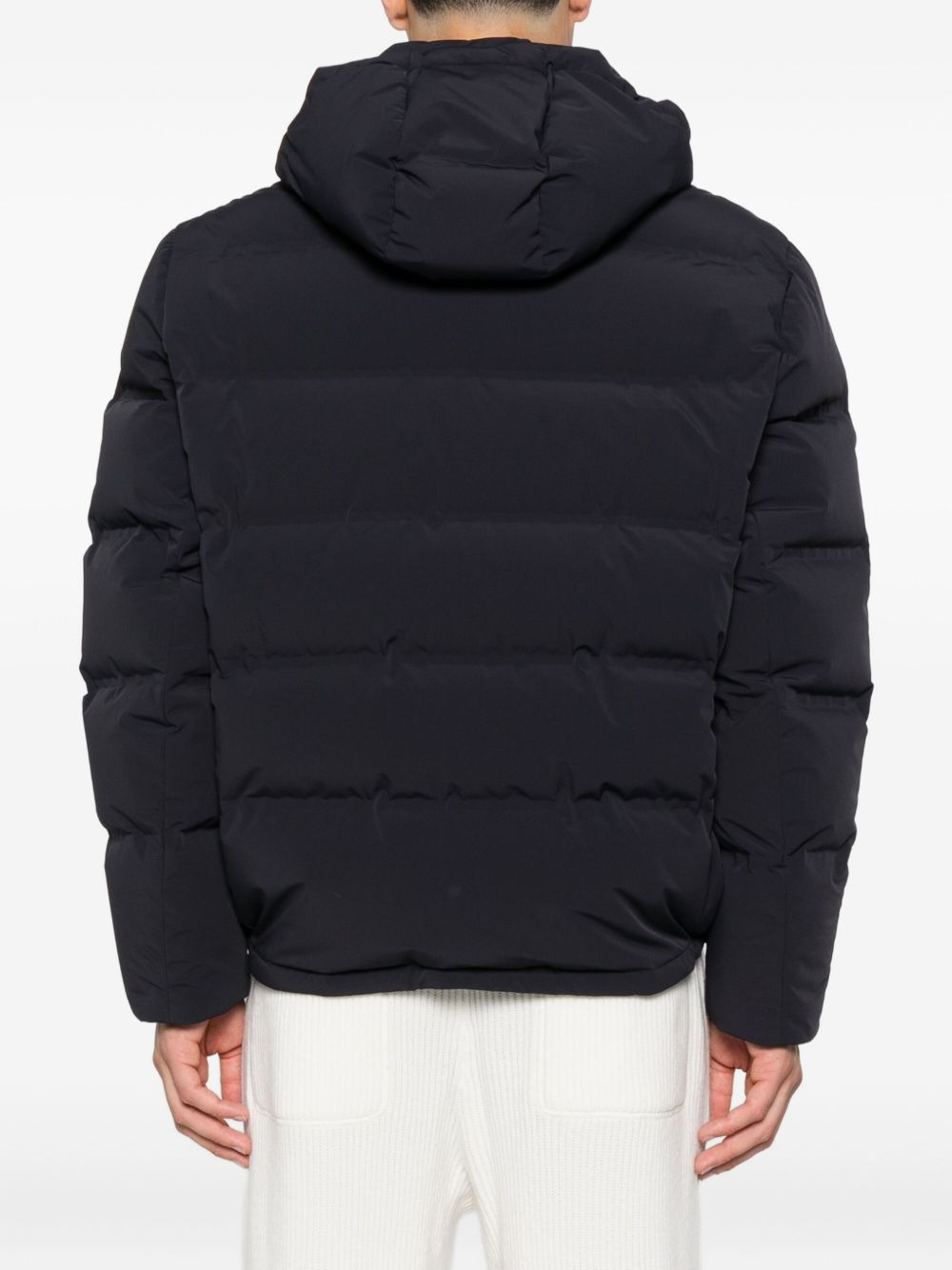 hooded quilted jacket - 4