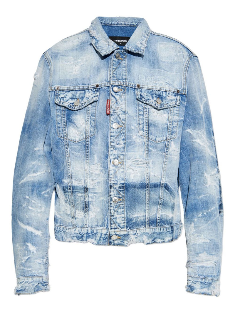distressed denim jacket 1