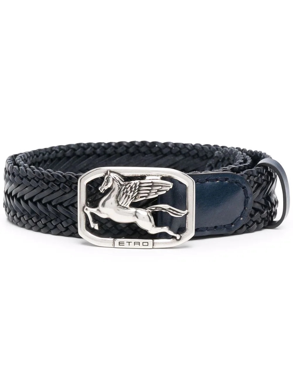 logo-buckle belt - 1