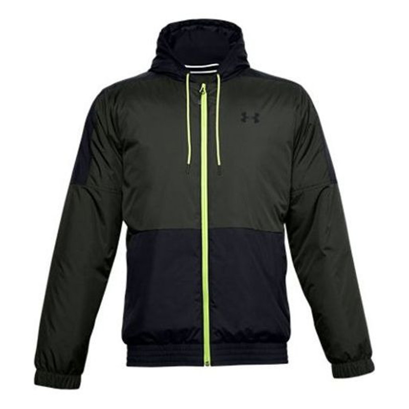 Men's Under Armour Sportstyle Insulate Training Sports Jacket Green 1355849-310 1