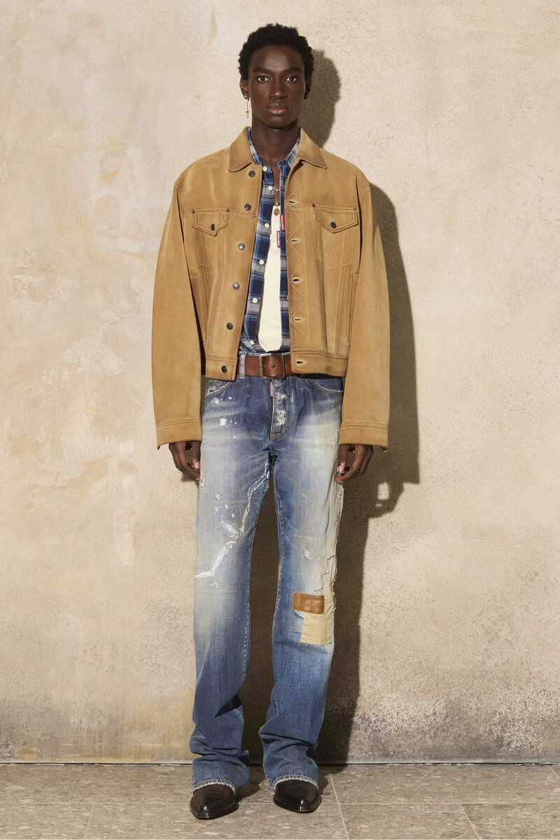 MEDIUM PRESSED SAND SCARED WASH THE AMERICAN JEAN 7