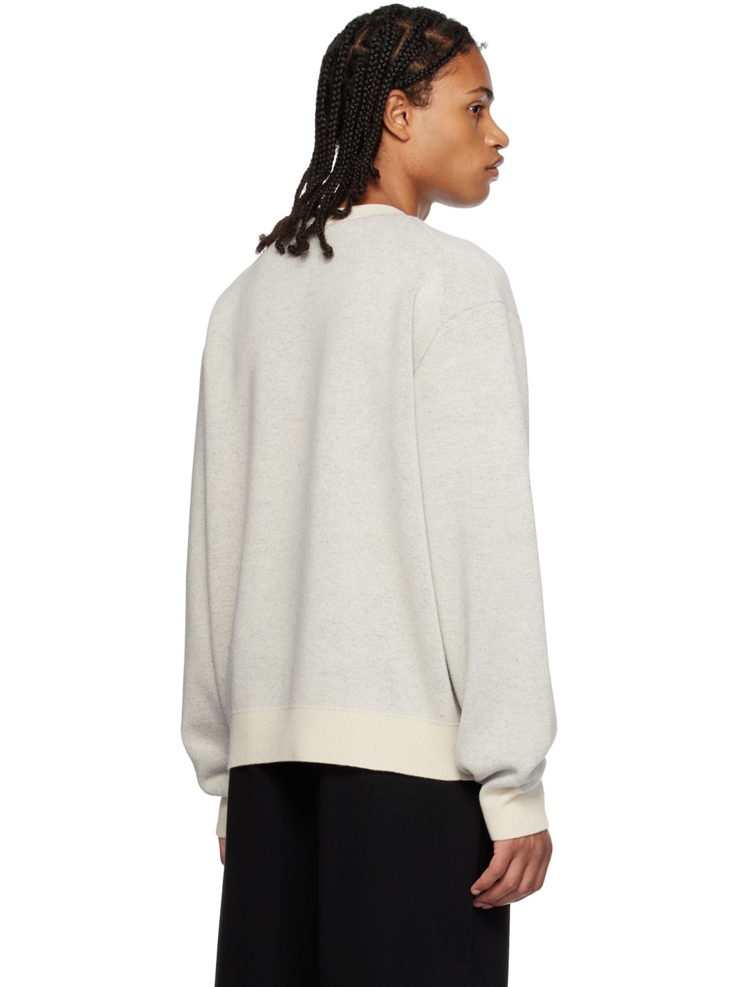 Gray Crewneck Sweater - 3