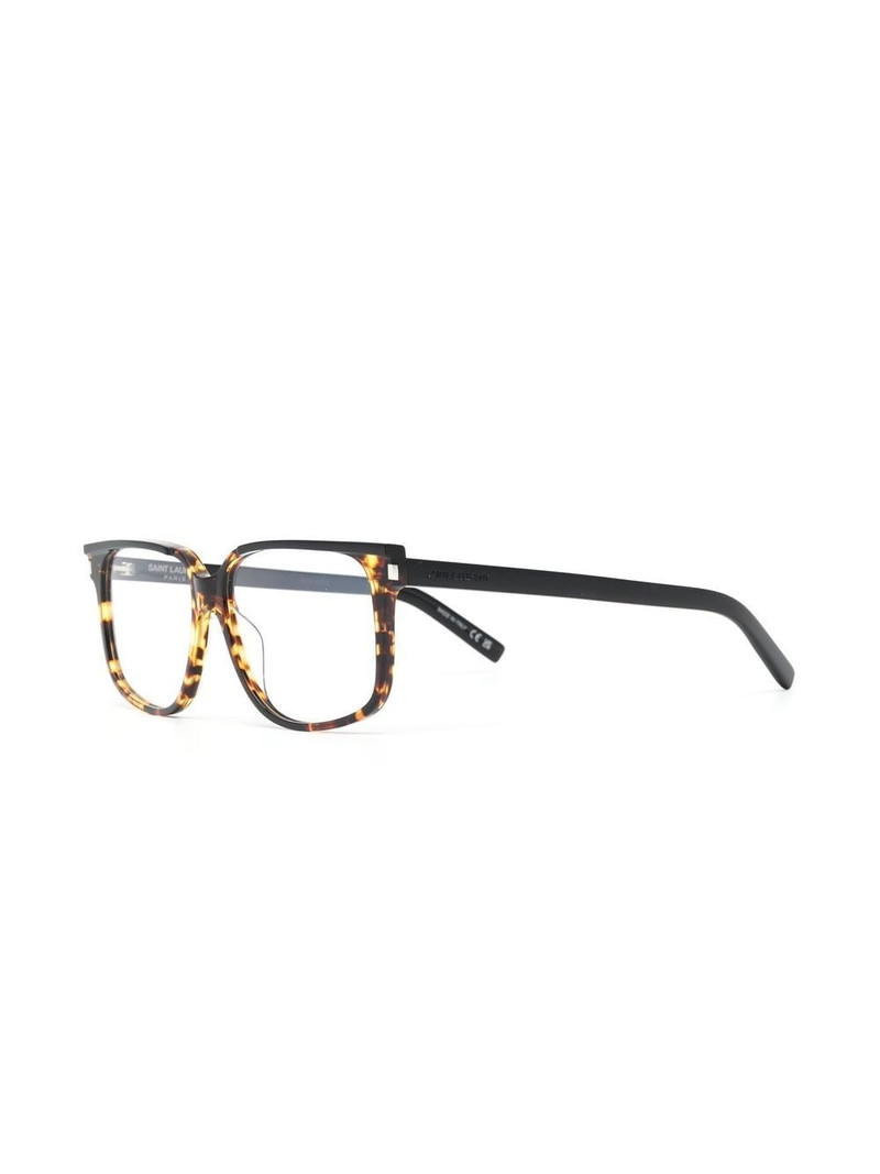 SAINT LAURENT cat-eye frame eyeglasses outlook