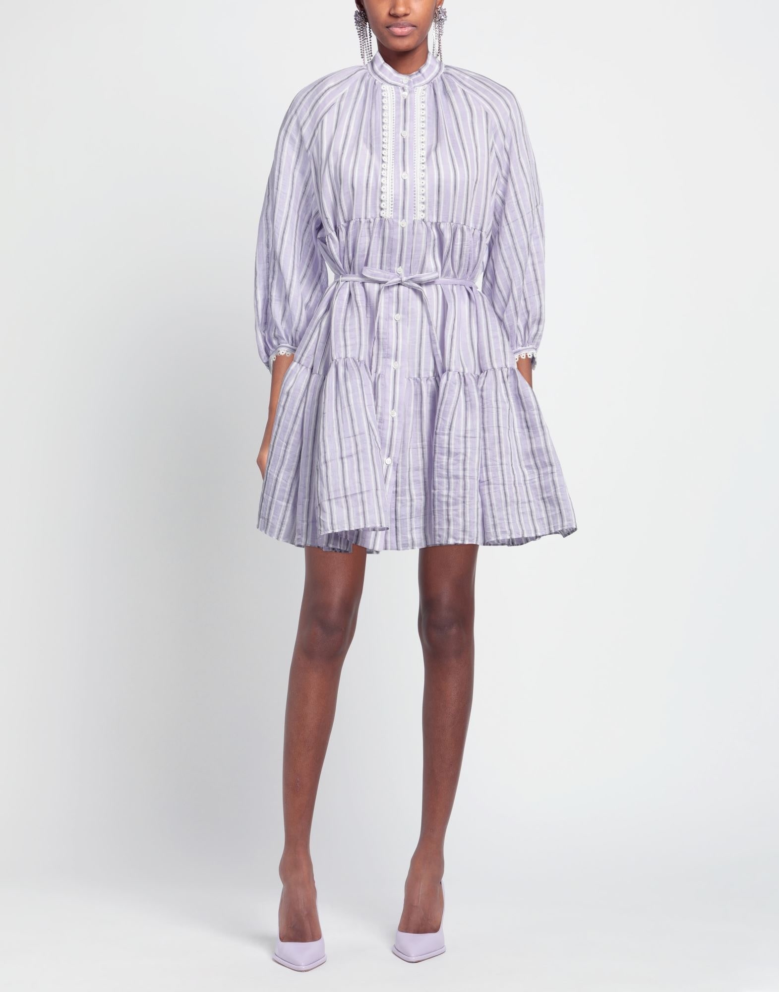 Lilac Women's Pleated Dress - 3