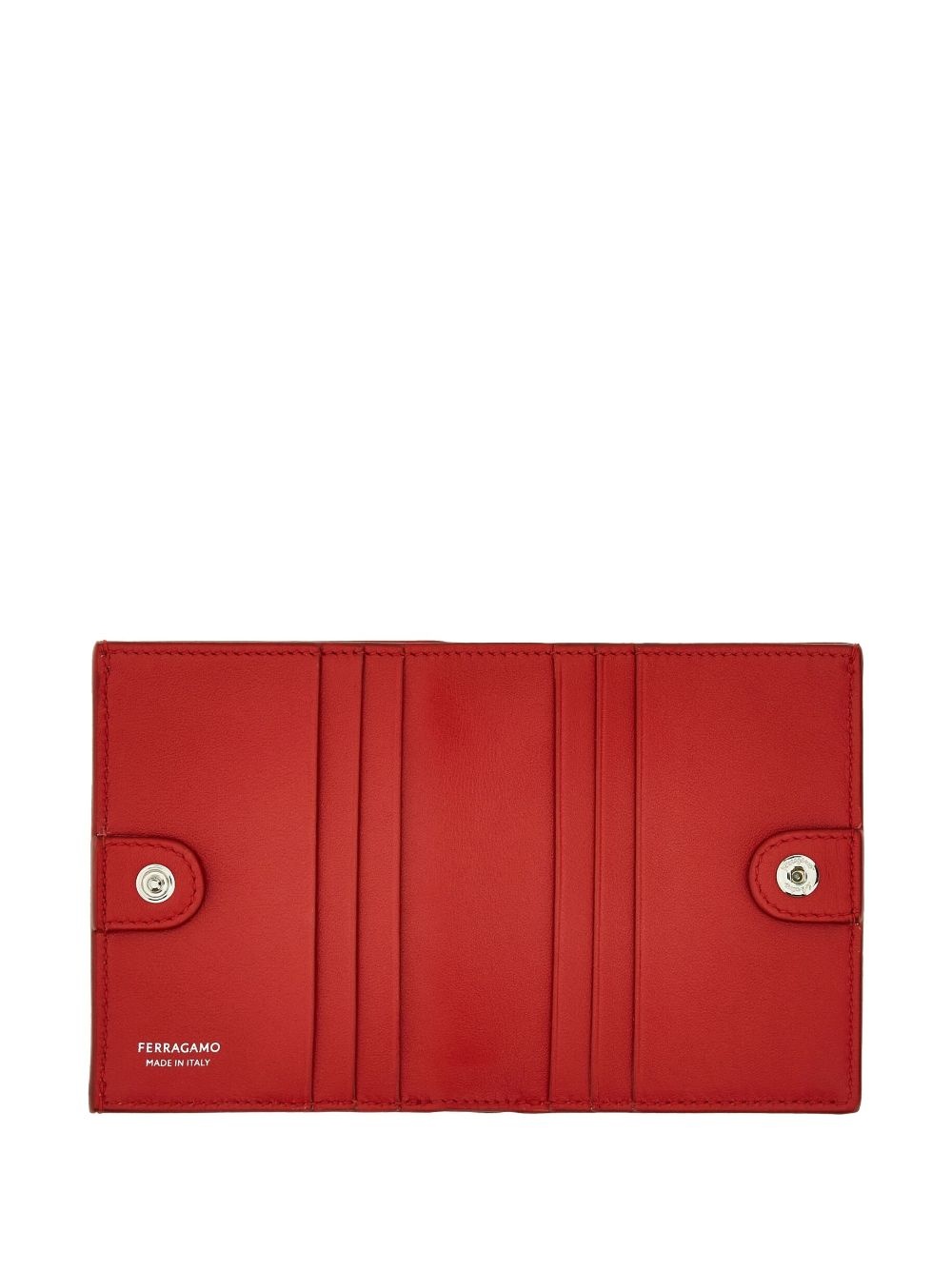 Gancini flip-lock leather wallet - 5