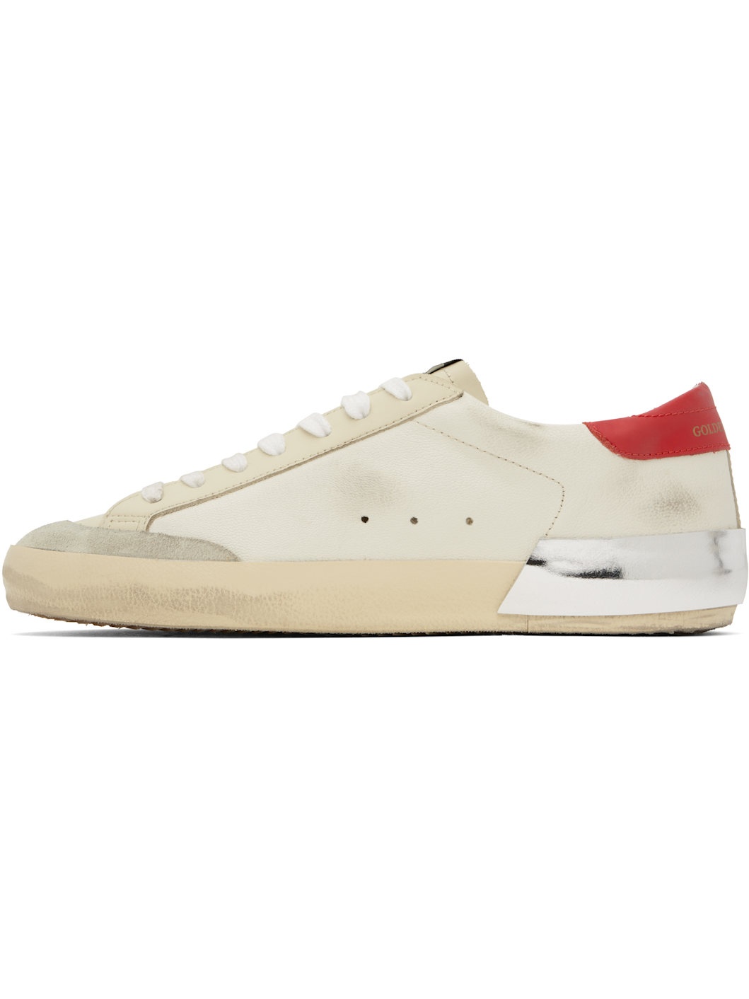 White Super-Star Skate Sneakers - 3