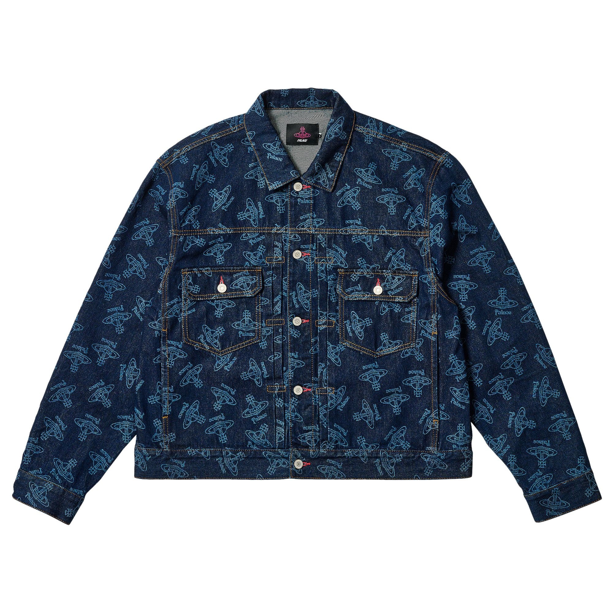 Palace x Vivienne Westwood Denim Jacket 'Indigo' - 1
