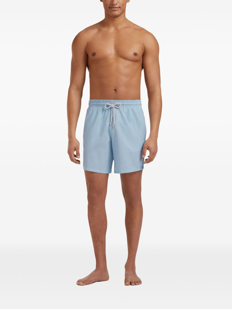 Vilebrequin drawstring striped swim shorts outlook