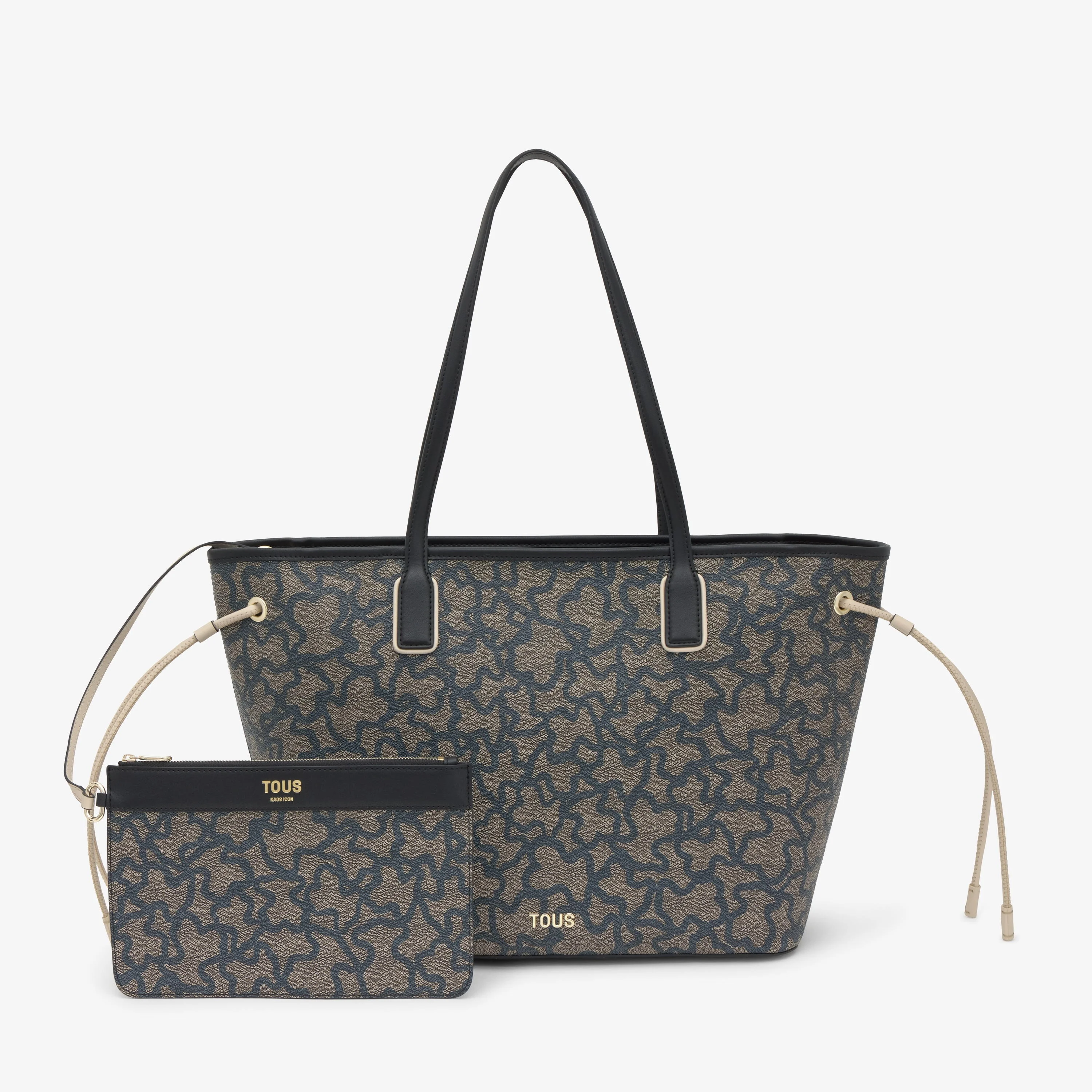 Large black Tote bag TOUS Kaos Icon - 1