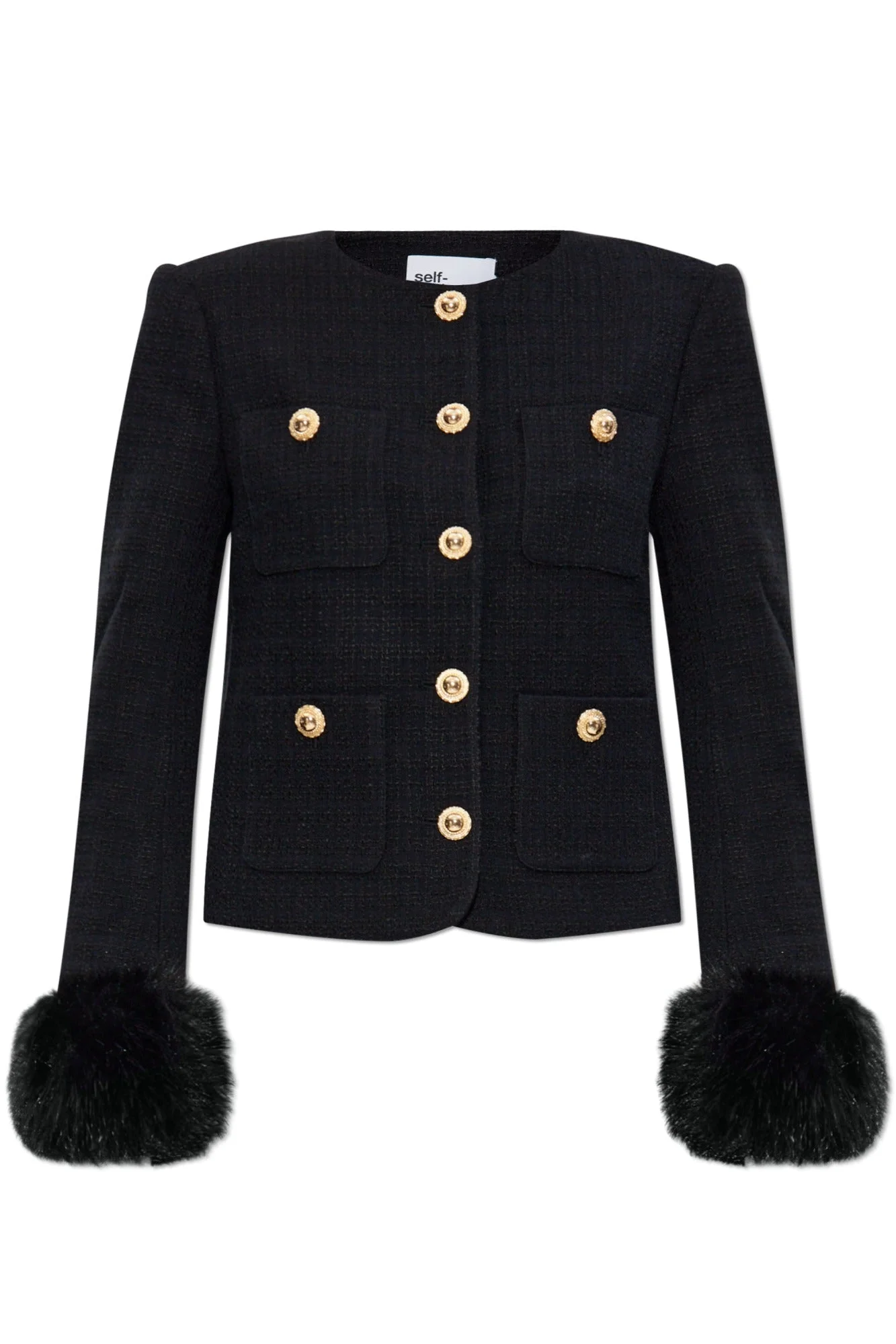 Self Portrait Jacket With Buttons - 1