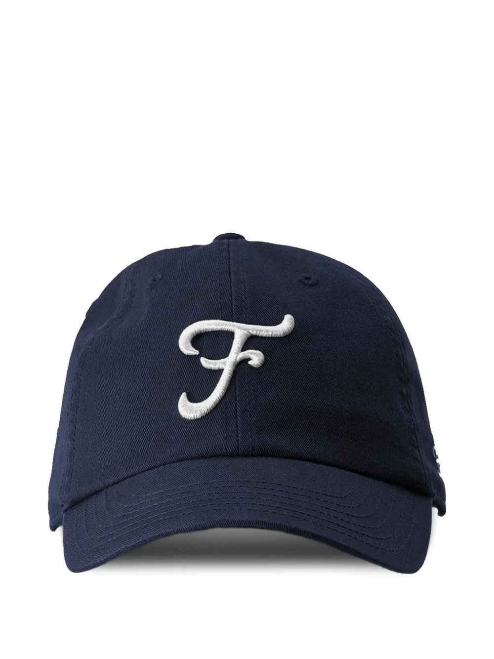 logo-embroidered chino baseball cap - 1