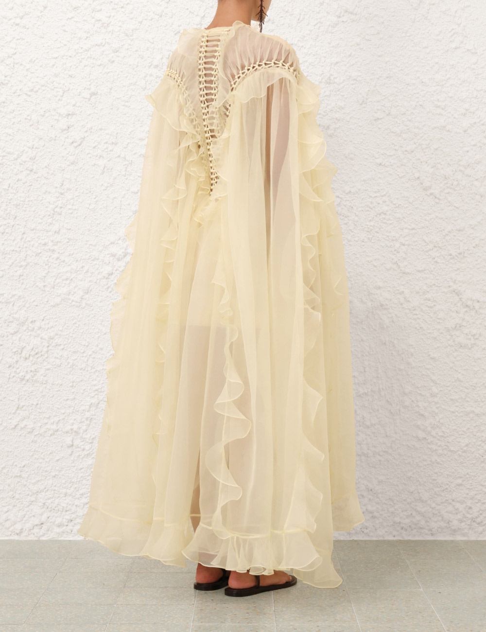 BALANCE BRAIDED BILLOW DRESS - 4