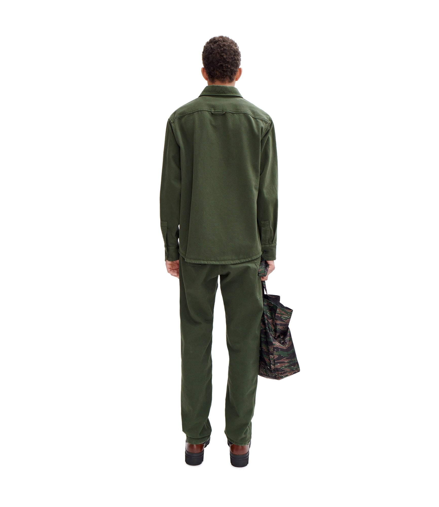 BASILE BRODÉE POITRINE OVERSHIRT - 3