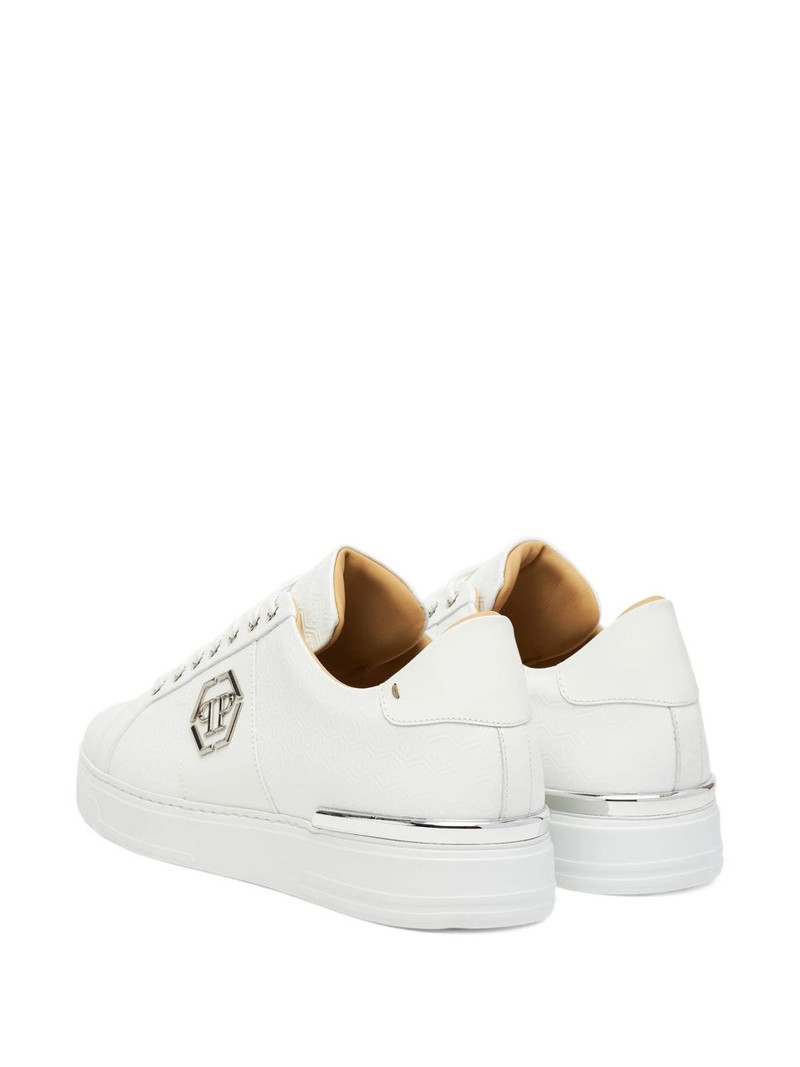 monogram low-top sneakers 4
