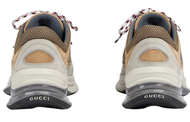 (WMNS) Gucci Run Suede Sneakers 'Beige Tan' 746939-AAB62-1441 - 3