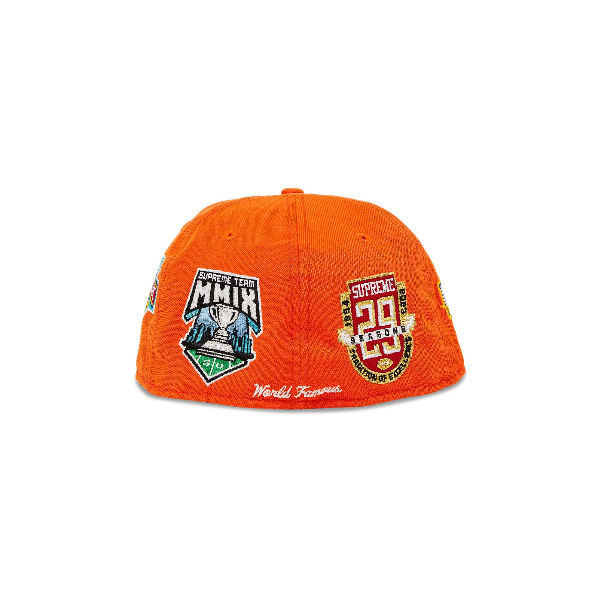 Supreme Championships Box Logo New Era 'Orange' - 4