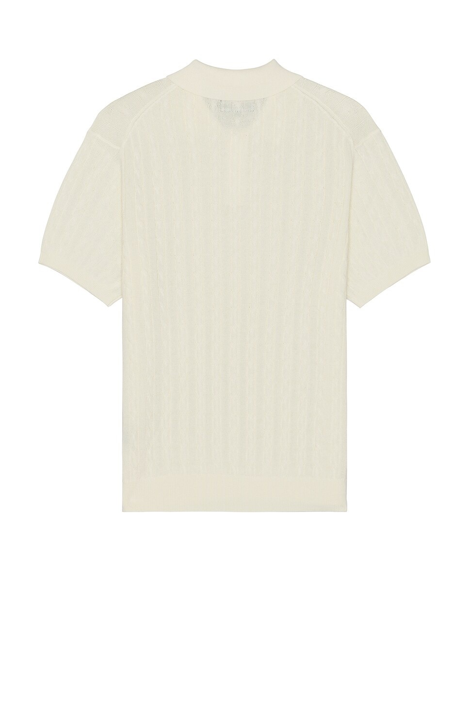 Knit Polo Cable - 2