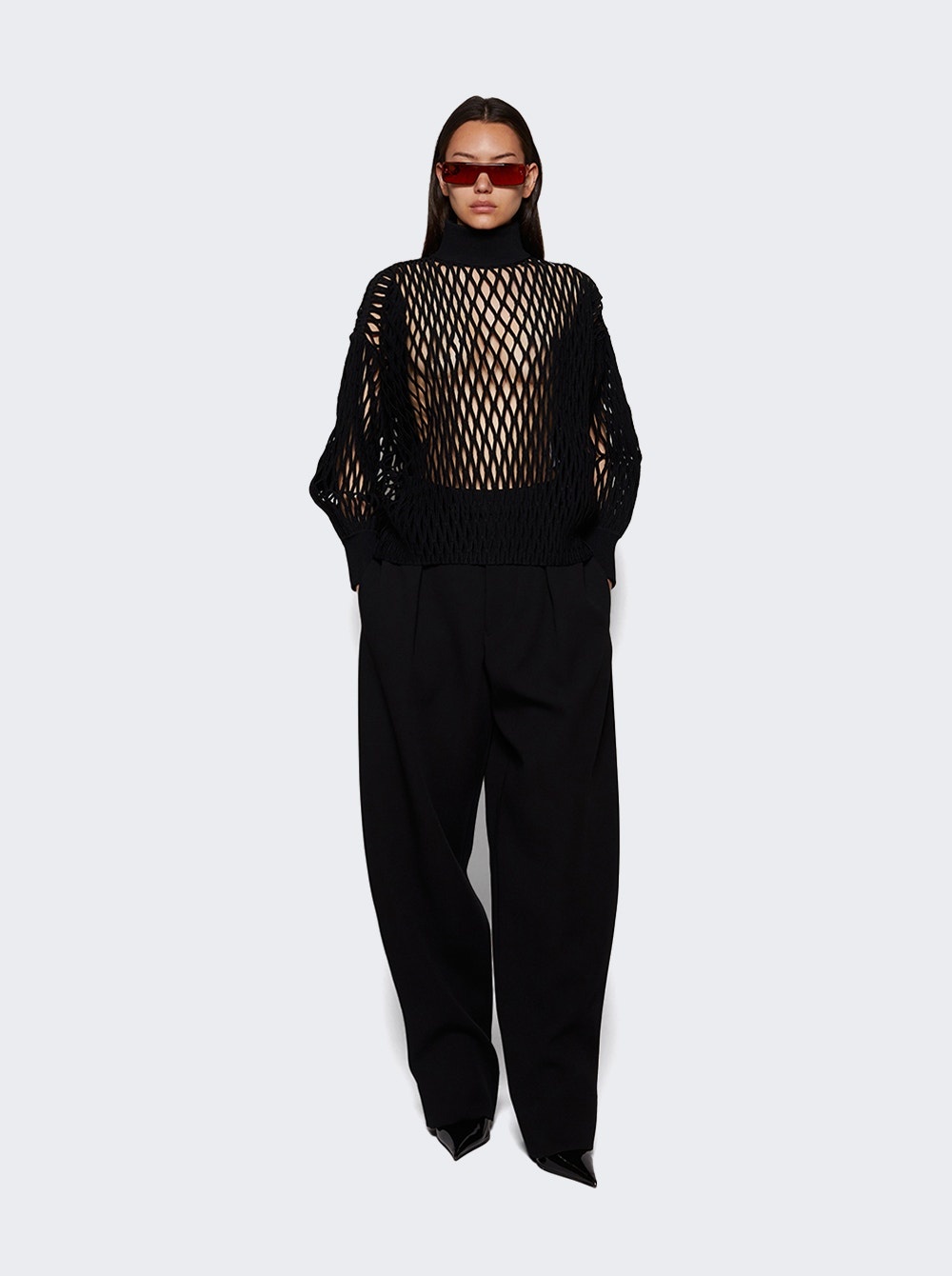 Loose Jumper Noir - 5