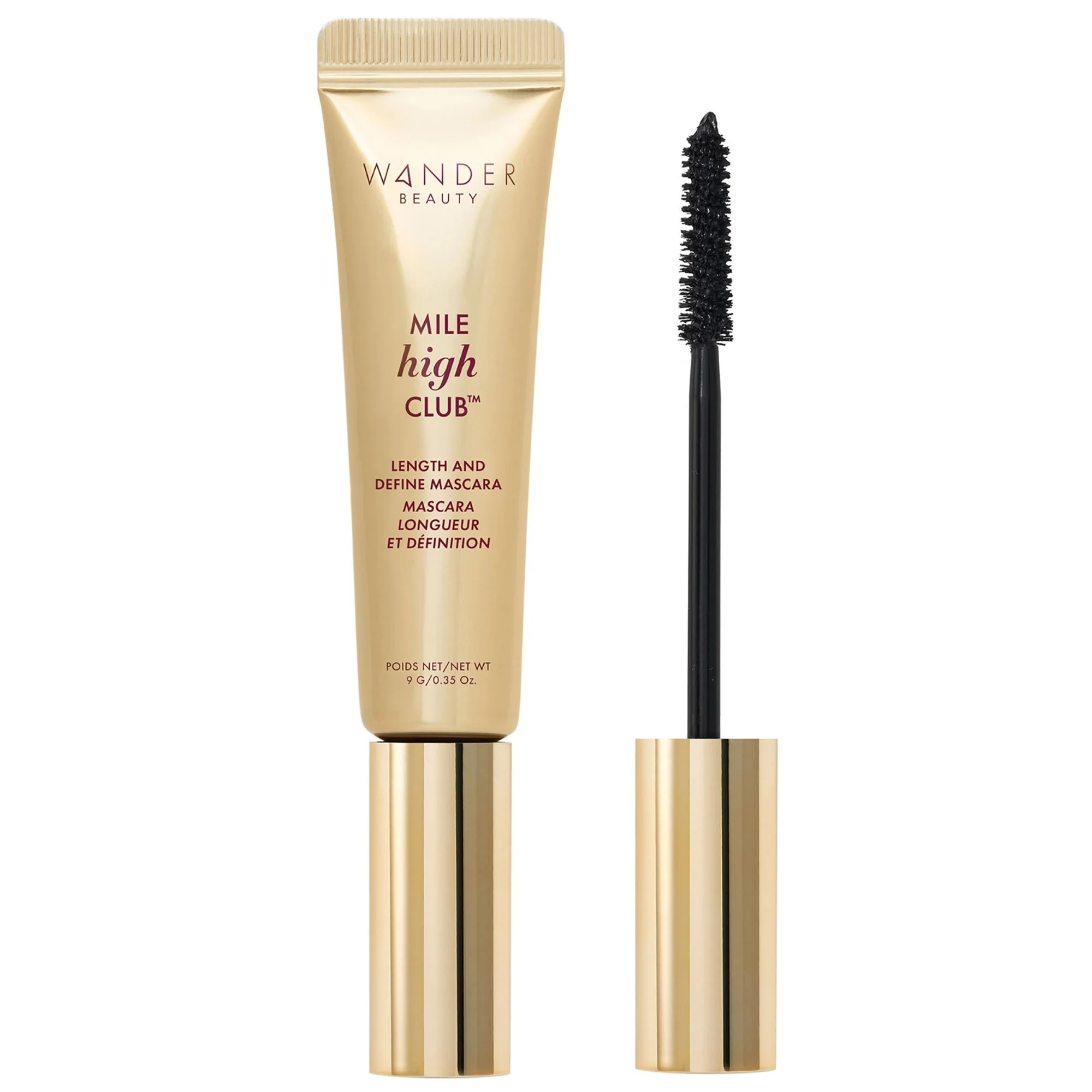 Wander Beauty Mile High Club Length and Define Mascara - Jet Black 9g - 1